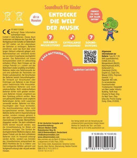 Produktbild: So klingt Bach - Klassik f&uuml;r Kinder