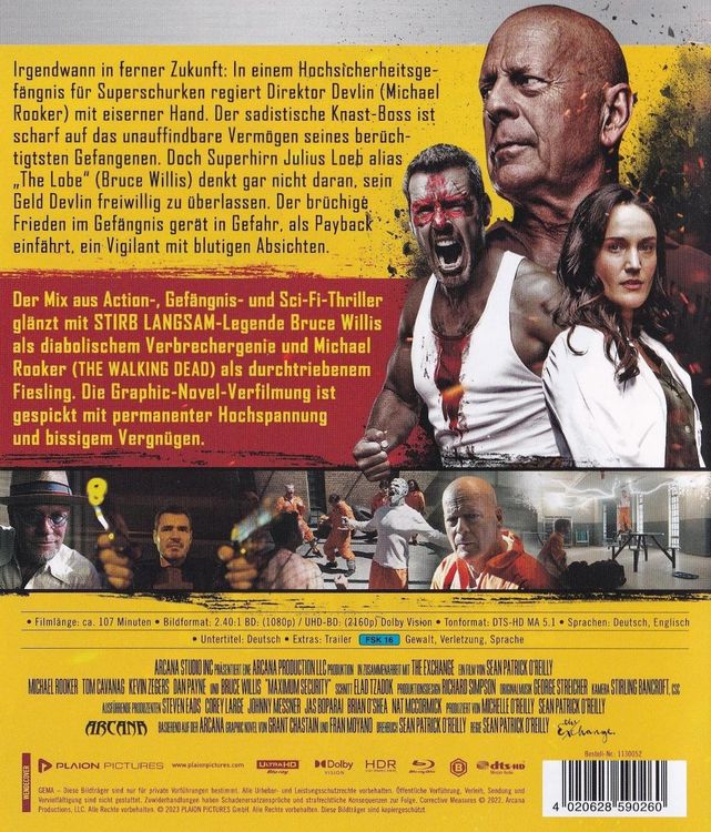 Produktbild: Maximum Security (4K Ultra HD) (+Blu-ray)