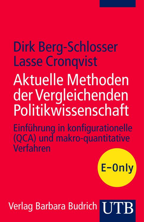 Produktbild: Aktuelle Methoden der Vergleichenden Politikwissenschaft