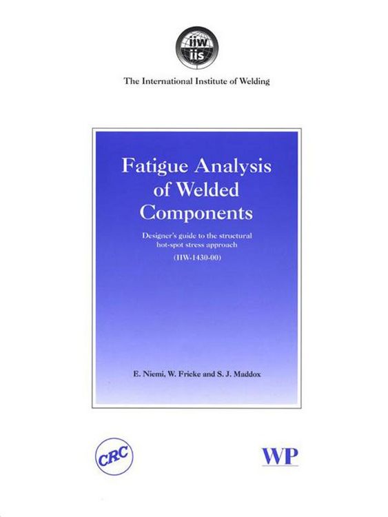 Produktbild: Fatigue Analysis of Welded Components