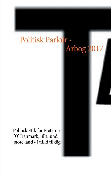 Produktbild: Politisk Parloir - &Aring;rbog 2017