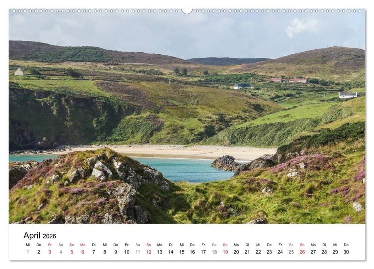 Produktbild: Irland wie gemalt (Wandkalender 2026 DIN A2 quer), CALVENDO Monatskalender