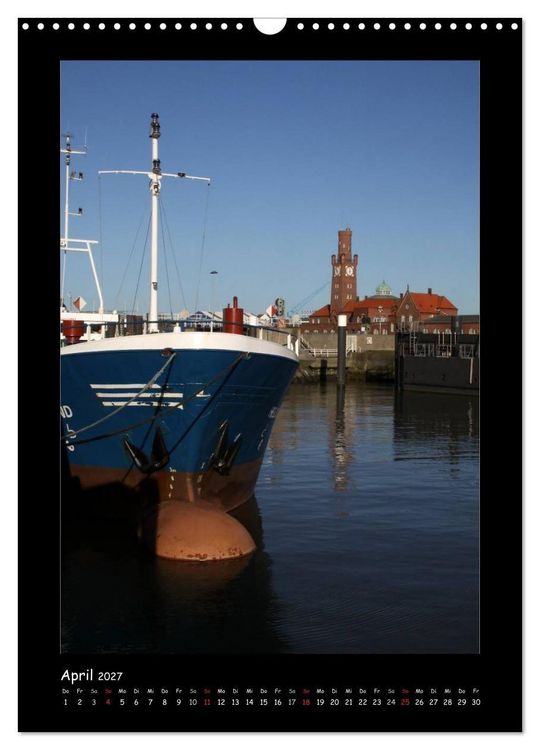 Produktbild: Cuxhaven (Wandkalender 2027 DIN A3 hoch), CALVENDO Monatskalender
