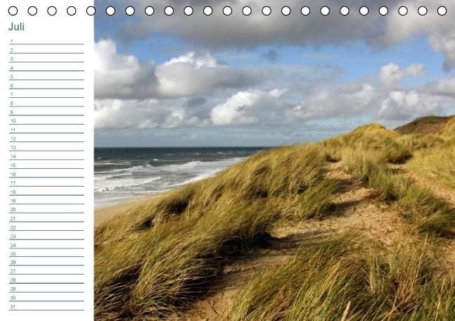 Produktbild: Sylter D&uuml;nen (Tischkalender immerw&auml;hrend DIN A5 quer)