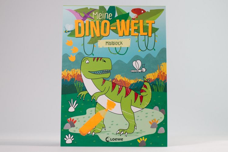 Produktbild: Meine Dino-Welt - Malblock