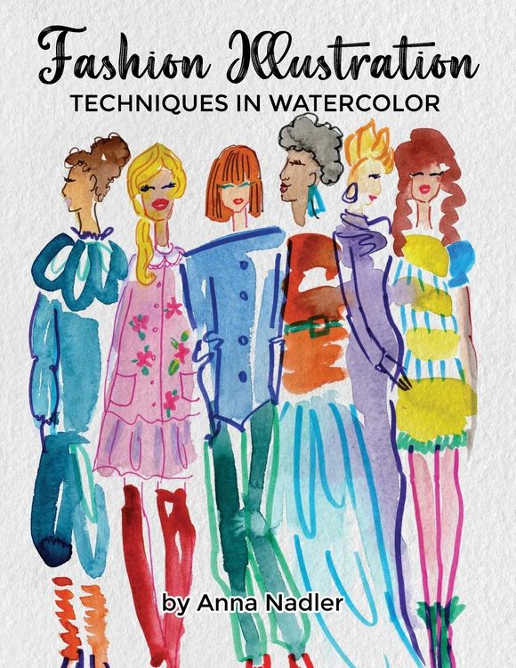 Produktbild: Fashion Illustration Techniques in Watercolor