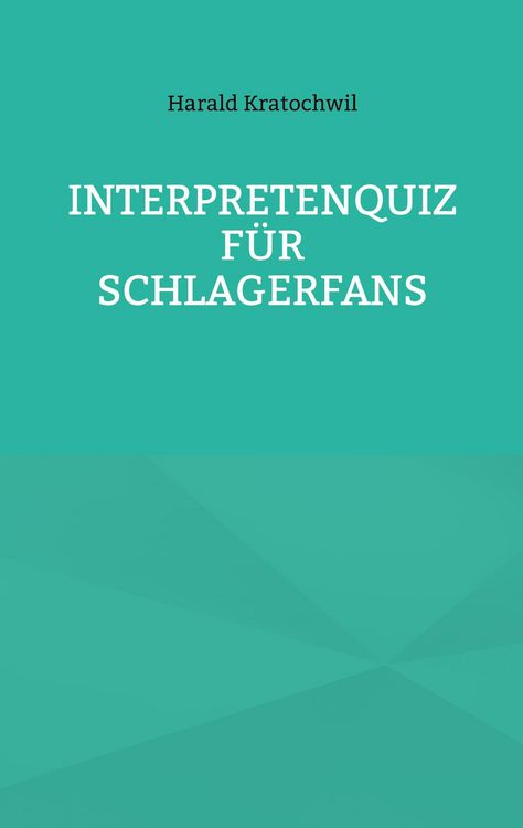 Produktbild: Interpretenquiz f&uuml;r Schlagerfans