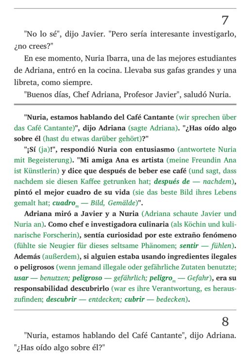 Produktbild: La Conspiraci&oacute;n del Caf&eacute; Cantante - Spanische Krimi-Lekt&uuml;re A1-A2 (+ Audio-Online)