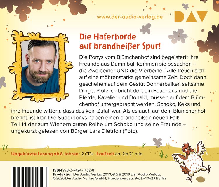 Produktbild: Die Haferhorde &ndash; Teil 14: L&ouml;schen im Galopp