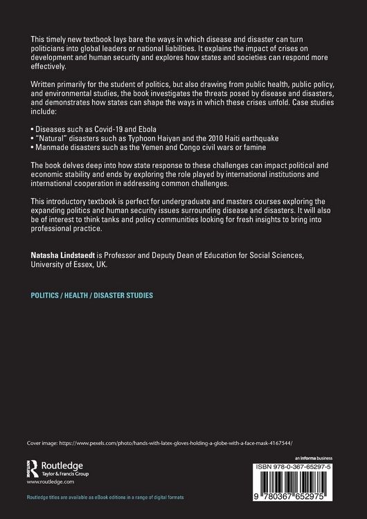 Produktbild: Human Security in Disease and Disaster