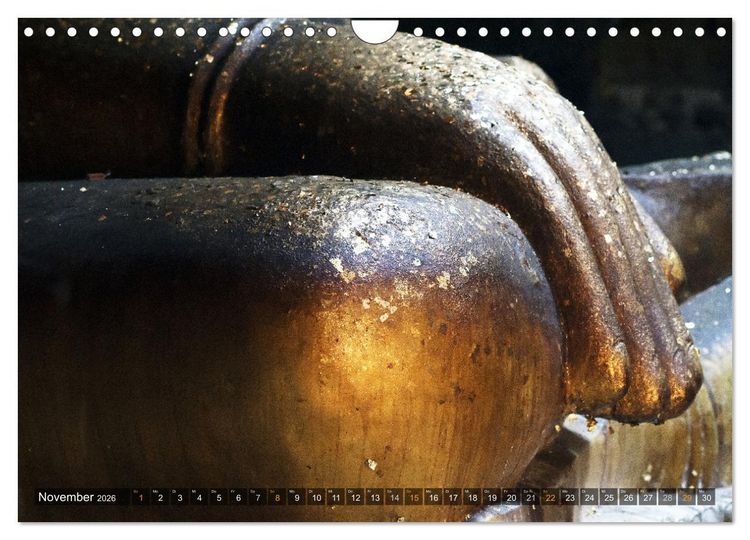 Produktbild: Buddhas tief im Fels (Wandkalender 2026 DIN A4 quer), CALVENDO Monatskalender