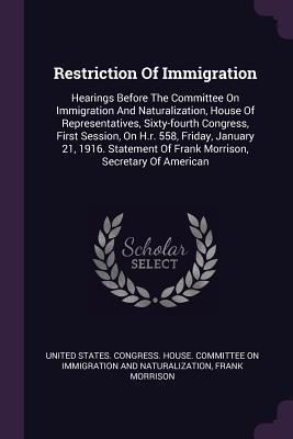 Produktbild: Restriction Of Immigration