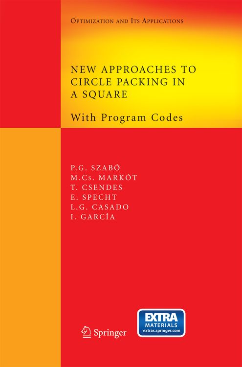 Produktbild: New Approaches to Circle Packing in a Square