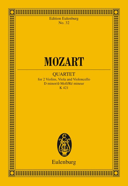 Produktbild: String Quartet D minor