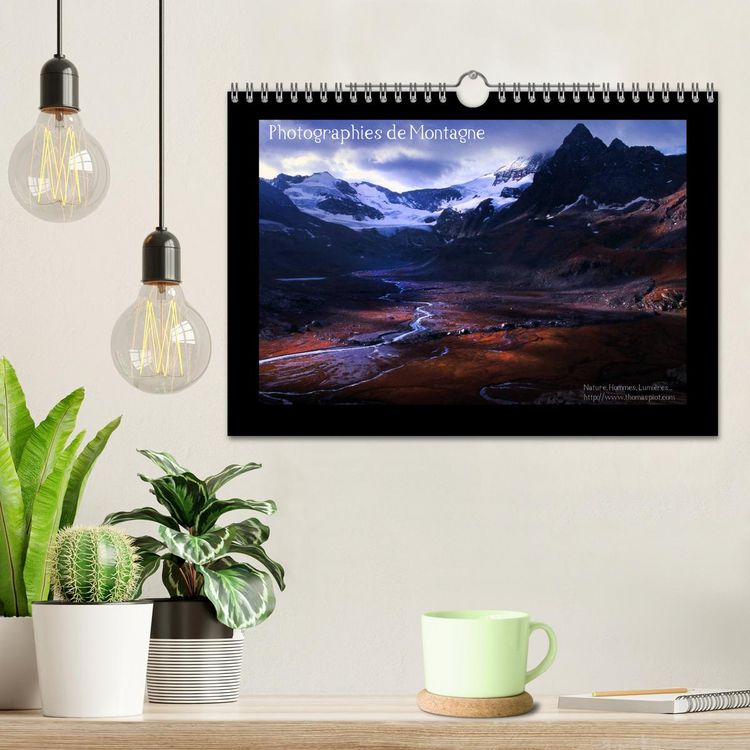 Produktbild: Photographies de Montagne (Calendrier mural 2026 DIN A4 vertical), CALVENDO calendrier mensuel