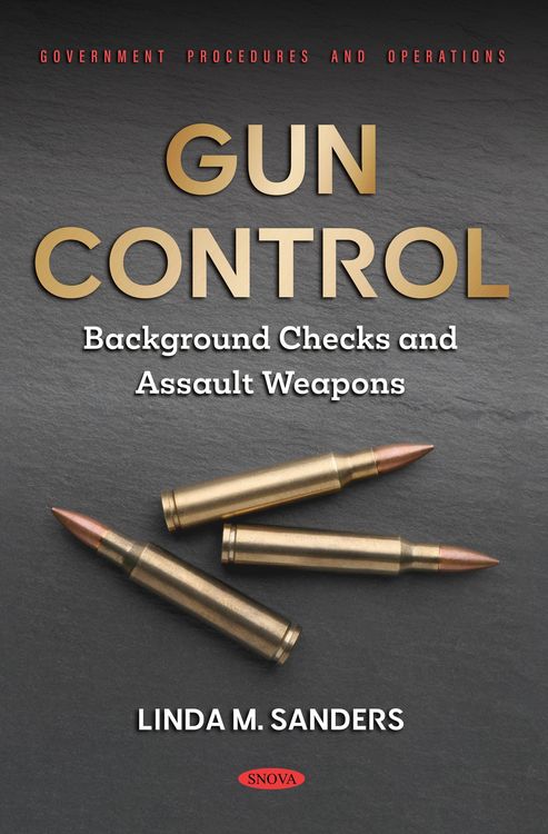 Produktbild: Gun Control: Background Checks and Assault Weapons