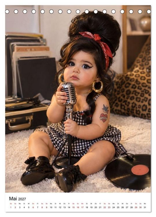 Produktbild: Baby Beats (Tischkalender 2027 DIN A5 hoch), CALVENDO Monatskalender