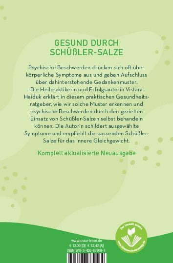 Produktbild: Sch&uuml;&szlig;ler-Salze f&uuml;r Psyche und Seele