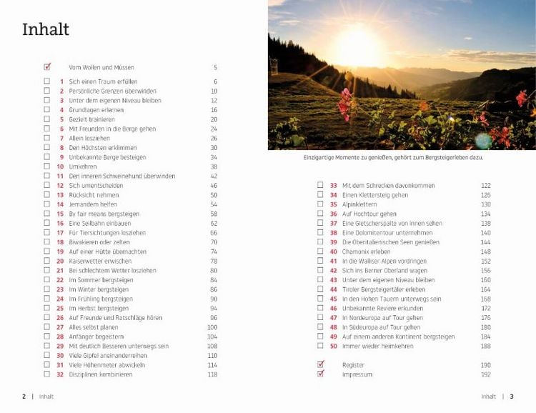 Produktbild: Die ultimative Wander-Bucket-List