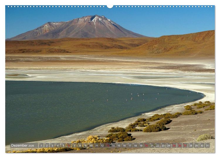 Produktbild: Bolivien - Eine Wanderreise (hochwertiger Premium Wandkalender 2026 DIN A2 quer), Kunstdruck in Hochglanz