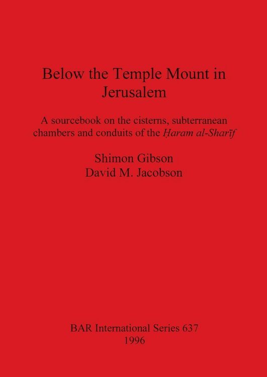 Produktbild: Below the Temple Mount in Jerusalem
