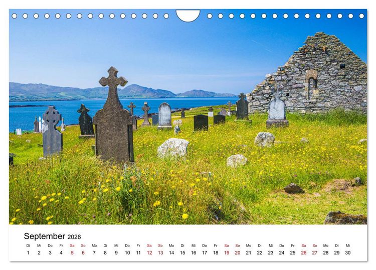 Produktbild: Irland, Land des Lichts (Wandkalender 2026 DIN A4 quer), CALVENDO Monatskalender