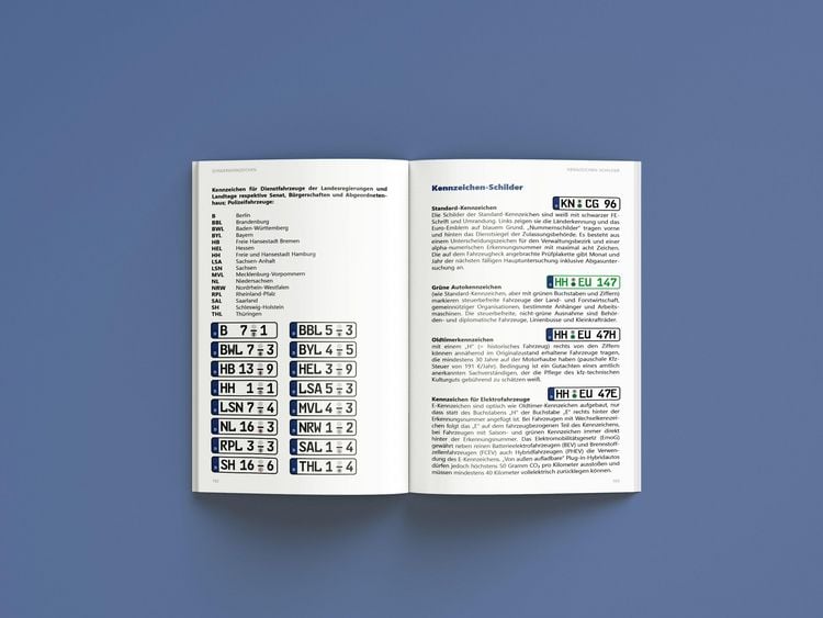 Produktbild: Das neue gro&szlig;e Autokennzeichen Buch