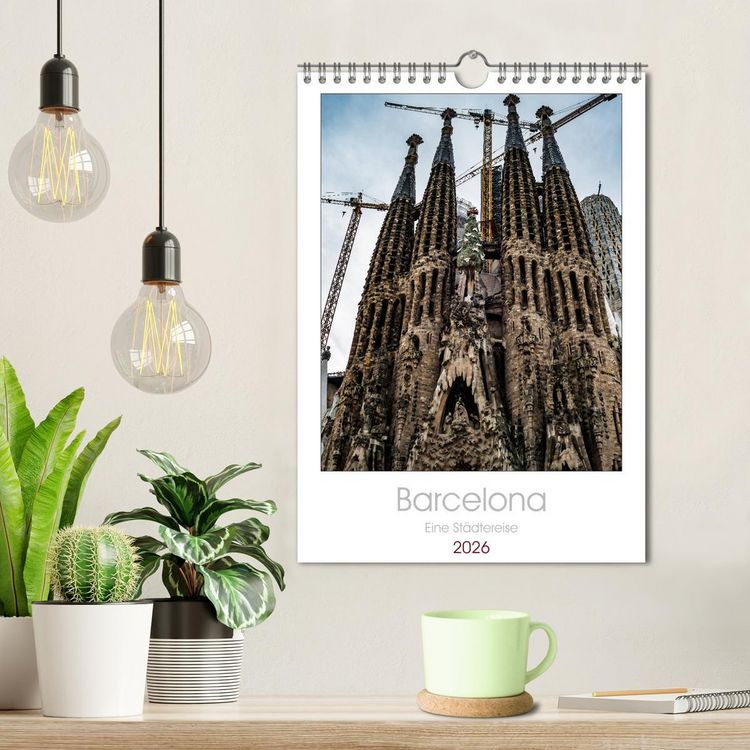 Produktbild: Barcelona - Eine St&auml;dtereise (Wandkalender 2026 DIN A4 hoch), CALVENDO Monatskalender