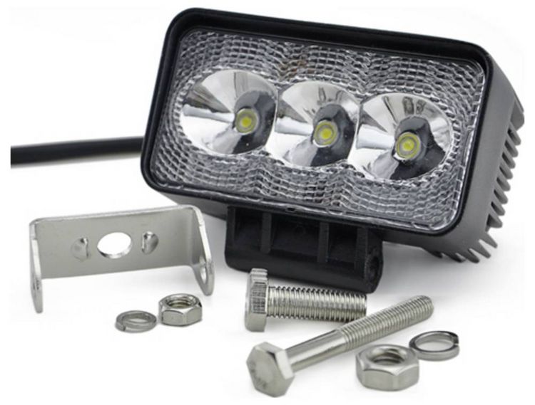 Produktbild: SecoR&uuml;t Arbeitsscheinwerfer 12 V/DC, 24 V/DC TP309 Nahfeldausleuchtung (B x H x T) 66 x 66 x 65 mm 500 lm 6000 K