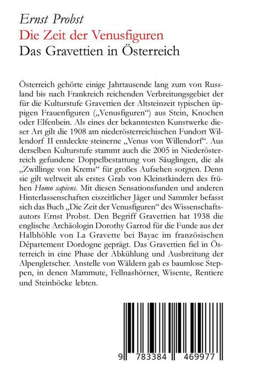 Produktbild: Die Zeit der Venusfiguren