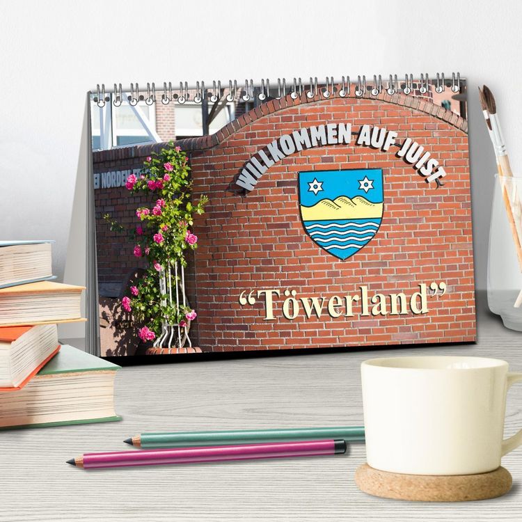 Produktbild: "T&ouml;werland" Juist (Tischkalender 2026 DIN A5 quer), CALVENDO Monatskalender