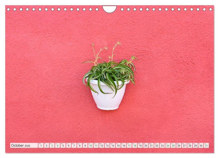Produktbild: Burano and Minimalism (Wall Calendar 2026 DIN A4 landscape), CALVENDO 12 Month Wall Calendar