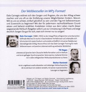 Sorge dich nicht – lebe!