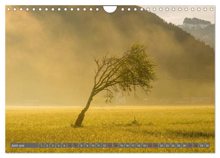 Produktbild: Sch&ouml;ne Wanderungen um Oberstdorf (Wandkalender 2026 DIN A4 quer), CALVENDO Monatskalender