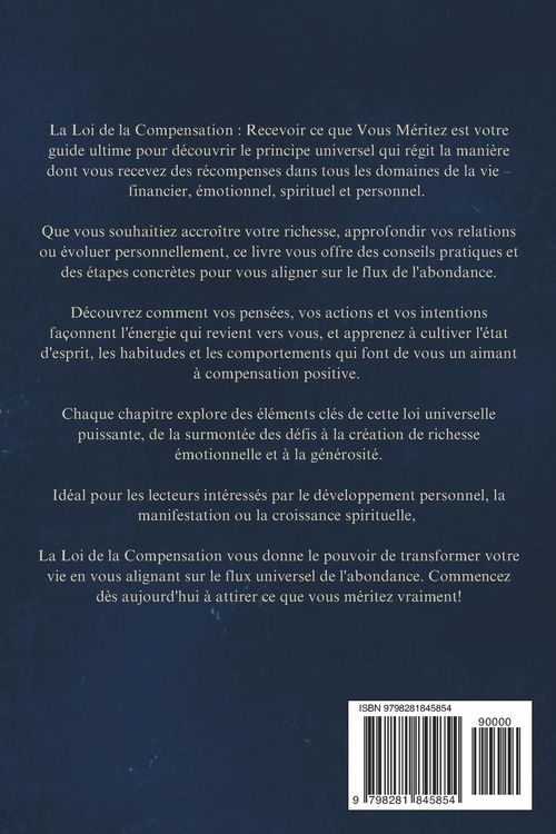 Produktbild: La Loi de la Compensation