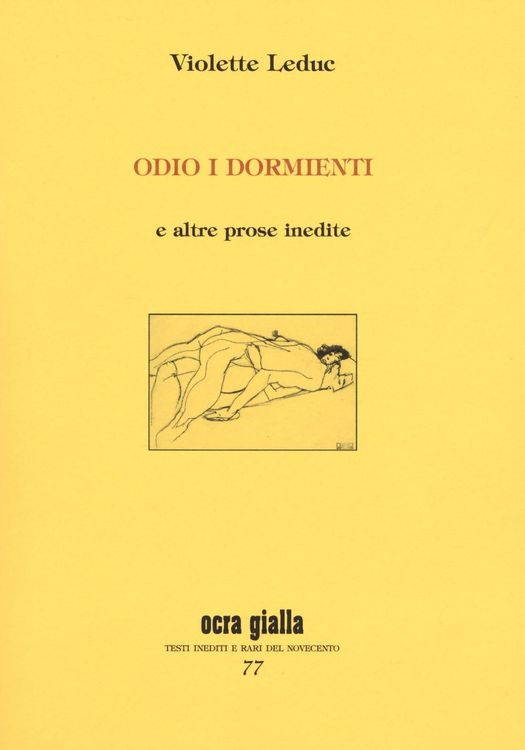 Produktbild: Odio i dormienti e altre prose inedite