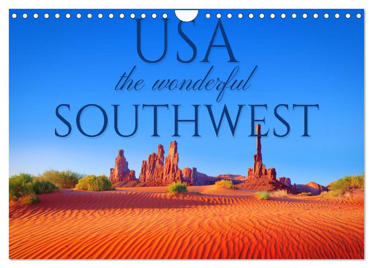 Produktbild: USA the wonderful Southwest (Wall Calendar 2026 DIN A4 landscape), CALVENDO 12 Month Wall Calendar