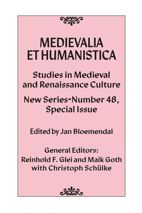 Produktbild: Medievalia et Humanistica, No. 48