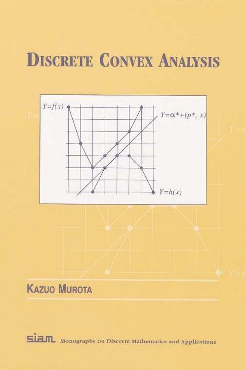 Produktbild: Discrete Convex Analysis