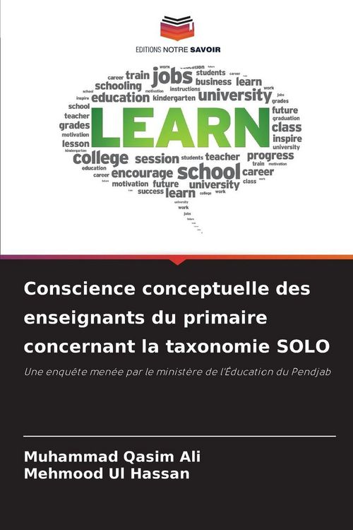 Produktbild: Conscience conceptuelle des enseignants du primaire concernant la taxonomie SOLO