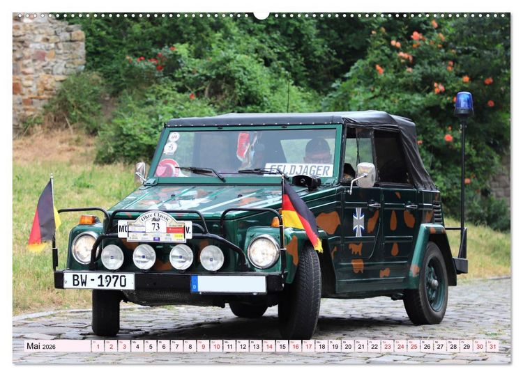 Produktbild: Ohre Classics - Oldtimer auf der Schlossdom&auml;ne in Wolmirstedt (hochwertiger Premium Wandkalender 2026 DIN A2 quer), Kunstdruck in Hochglanz