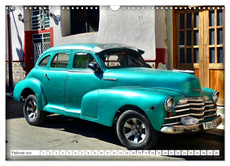 Produktbild: CHEVY - Ganz in Gr&uuml;n (Wandkalender 2026 DIN A3 quer), CALVENDO Monatskalender