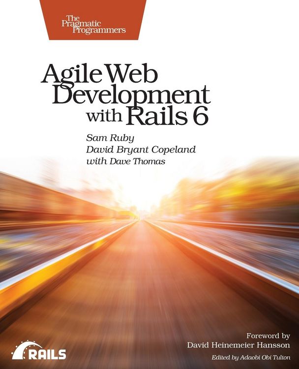 Produktbild: Agile Web Development with Rails 6