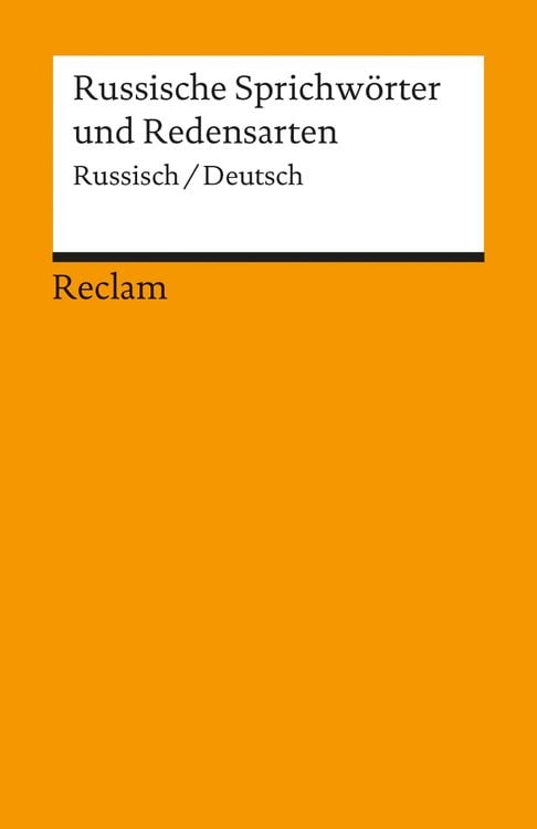 Produktbild: Russische Sprichwörter und Redensarten