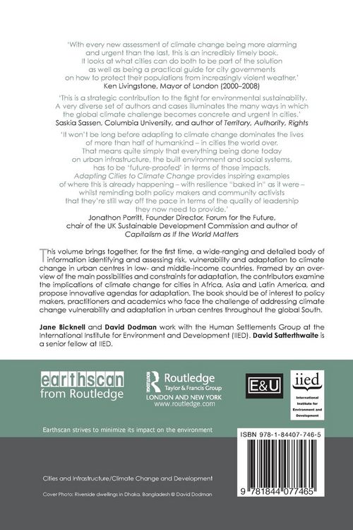 Produktbild: Adapting Cities to Climate Change