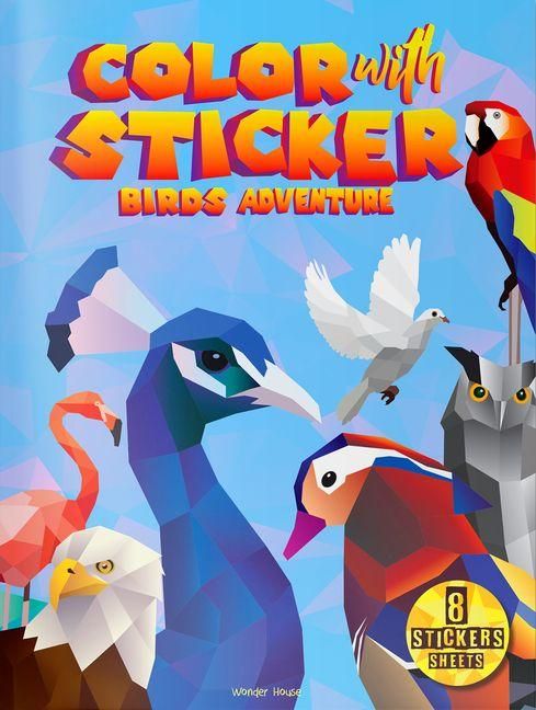 Produktbild: Color with Sticker - Birds Adventure
