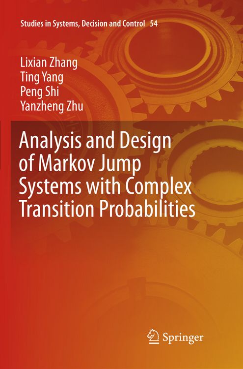 Produktbild: Analysis and Design of Markov Jump Systems with Complex Transition Probabilities