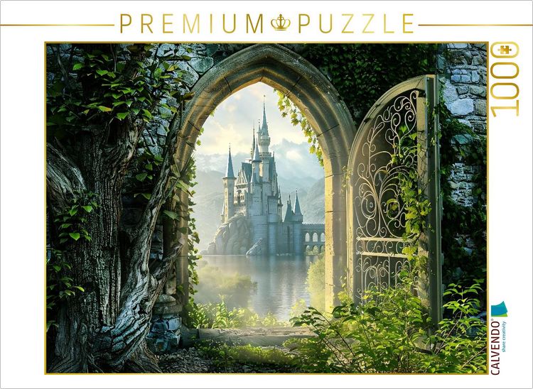Produktbild: CALVENDO Puzzle Ein Motiv aus dem Kalender "T&uuml;ren, die Geschichten erz&auml;hlen" | 1000 Teile Lege-Gr&ouml;&szlig;e 64x48cm Foto-Puzzle f&uuml;r gl&uuml;ckliche Stunden