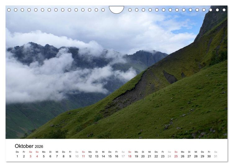 Produktbild: Wildes Schottland 2026 (Wandkalender 2026 DIN A4 quer), CALVENDO Monatskalender