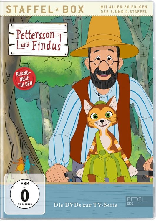 Produktbild: Pettersson und Findus - Staffelbox 3+4 [2 DVDs]